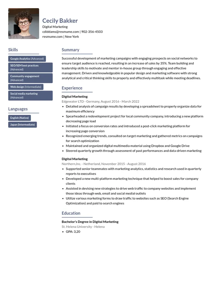 Profesyonel CV ablonlar rnekleri Resmume Profesyonel CV ablonlar rnekleri Resmume