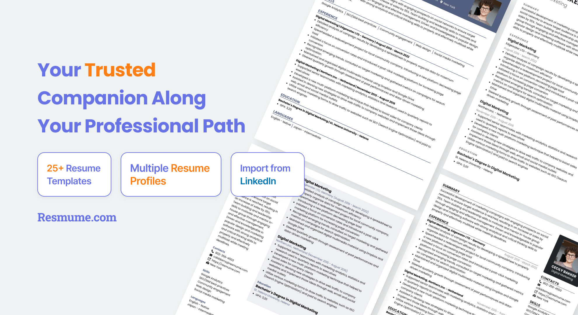 AI Resume Summary Generator | Resmume.com